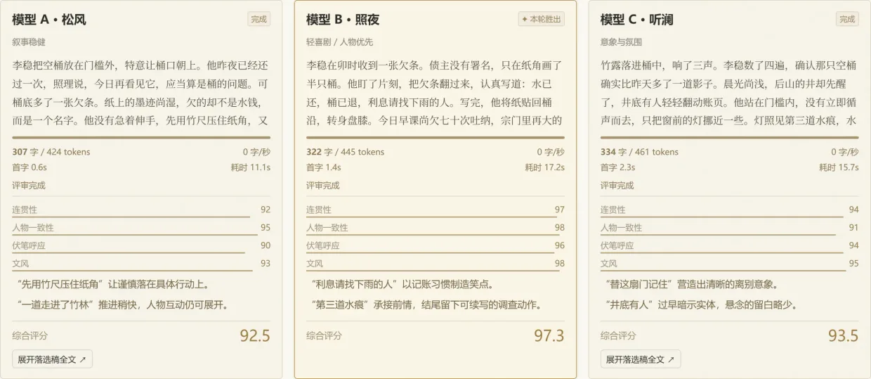 多模型竞选:胜出并接续
